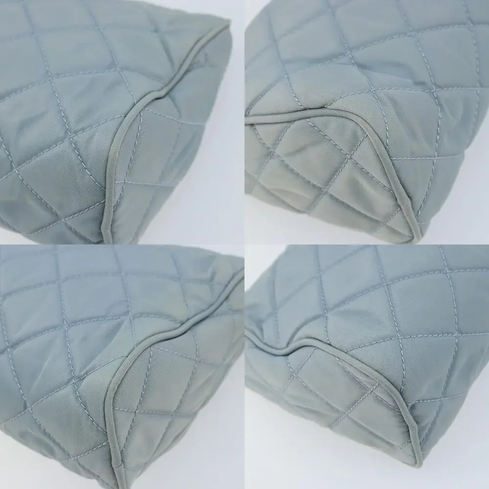 Prada Nylon Pouch Light Blue